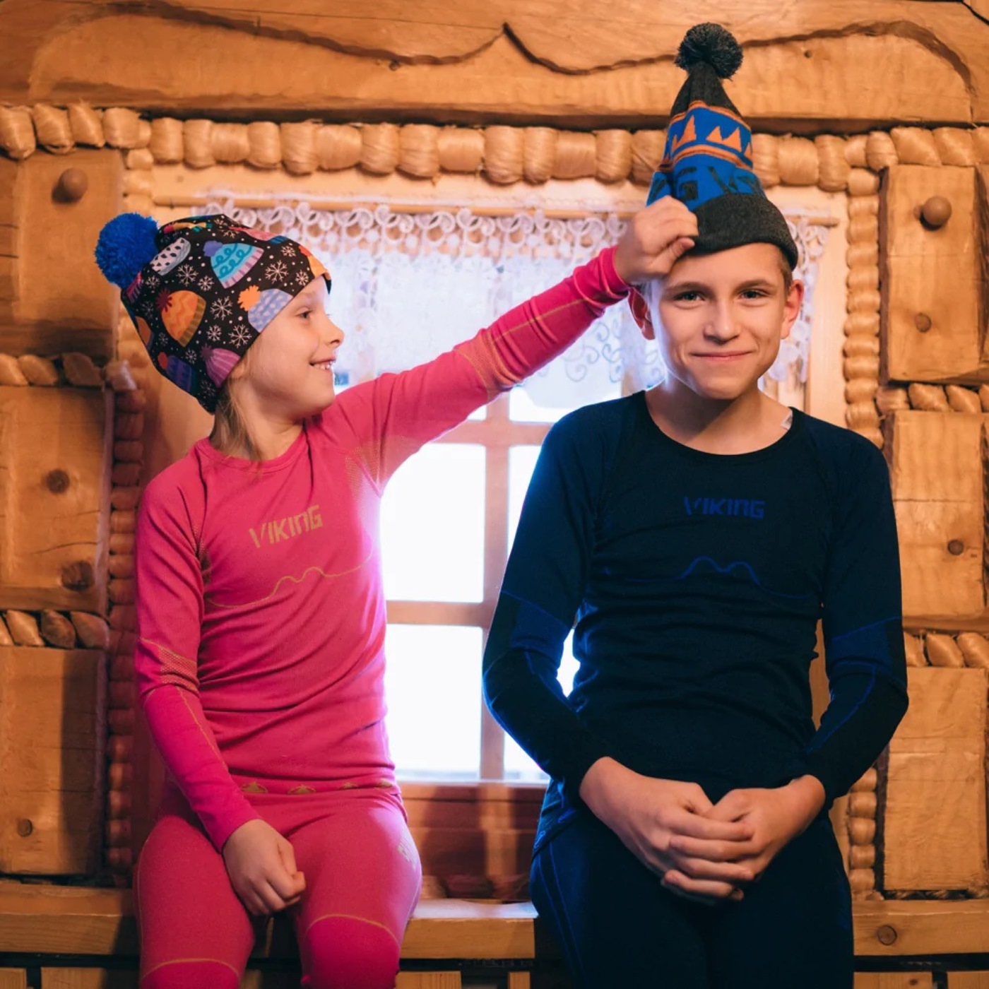 Термобілизна дитяча Viking Riko Kids set комплект Girl - Зображення 12