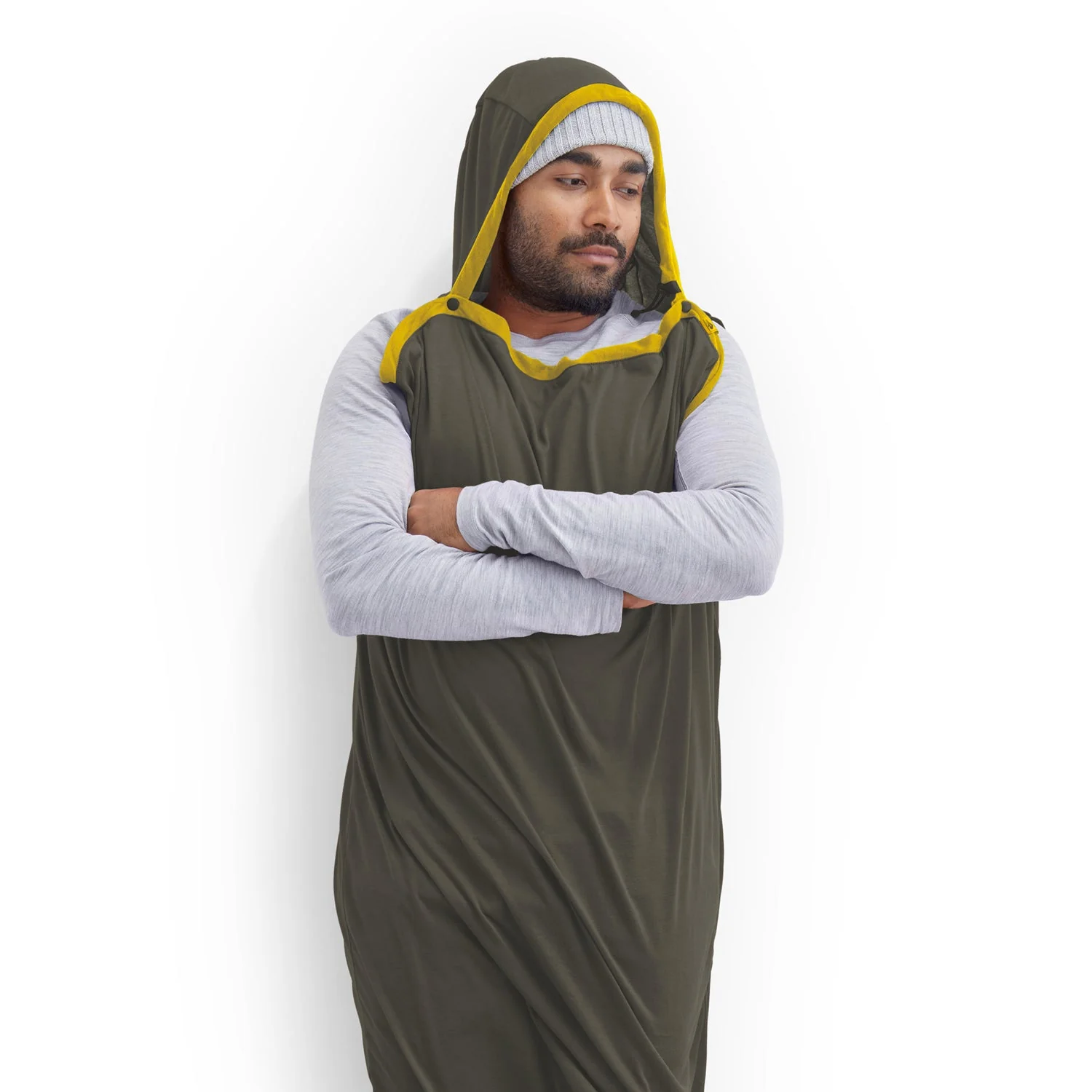 Вкладиш в спальник Sea to Summit Reactor Midweight Liner, Long 198 см, Beluga (STS 053303) - Зображення 4