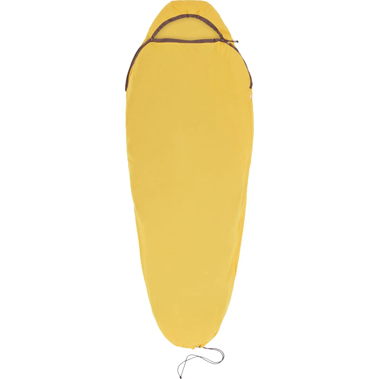 Вкладиш в спальник Sea to Summit Reactor Sleeping Bag Liner, Sulfur Yellow, Standart, Mummy w/ Drawcord, 198 см (STS ASL031061-190906)