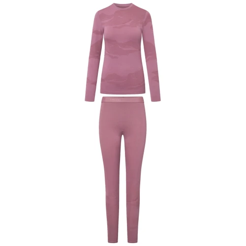 Термобілизна шерстяна жіноча Viking Gasher (Lady Set), pink Комплект жіночий