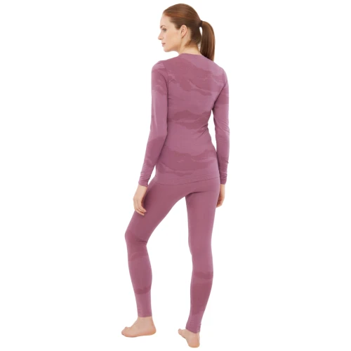 Термобілизна шерстяна жіноча Viking Gasher (Lady Set), pink Комплект жіночий - Зображення 8