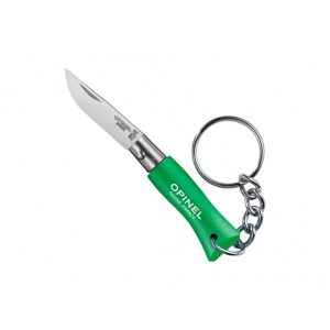 Ніж-брелок Opinel Keychain №2 VRI Inox, зелений