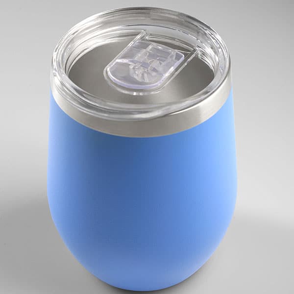 Термогорнятко з трубочкою GSI Outdoors Glacier Stainless Vacuum 12 fl.oz.Tumbler (блакитне) - Зображення 5