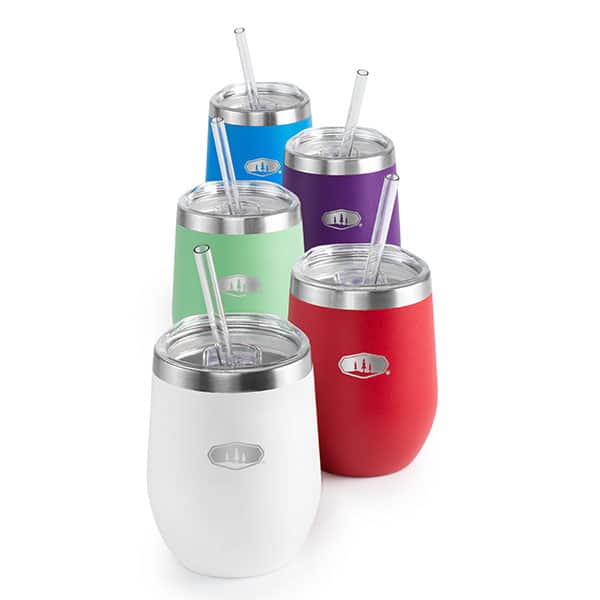 Термогорнятко з трубочкою GSI Outdoors Glacier Stainless Vacuum 12 fl.oz.Tumbler (зелене) - Зображення 6
