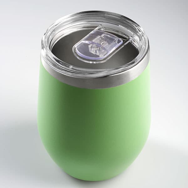 Термогорнятко з трубочкою GSI Outdoors Glacier Stainless Vacuum 12 fl.oz.Tumbler (зелене) - Зображення 4