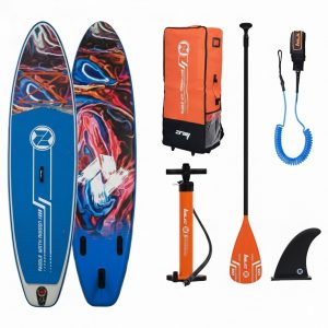 Дошка надувна Z-Ray All Around ArtFluid SUP SET 2026, 320cm*81cm*15cm (10'10"*32"*6") арт.  34283