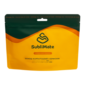 Банош Карпатський з бринзою, SubliMate