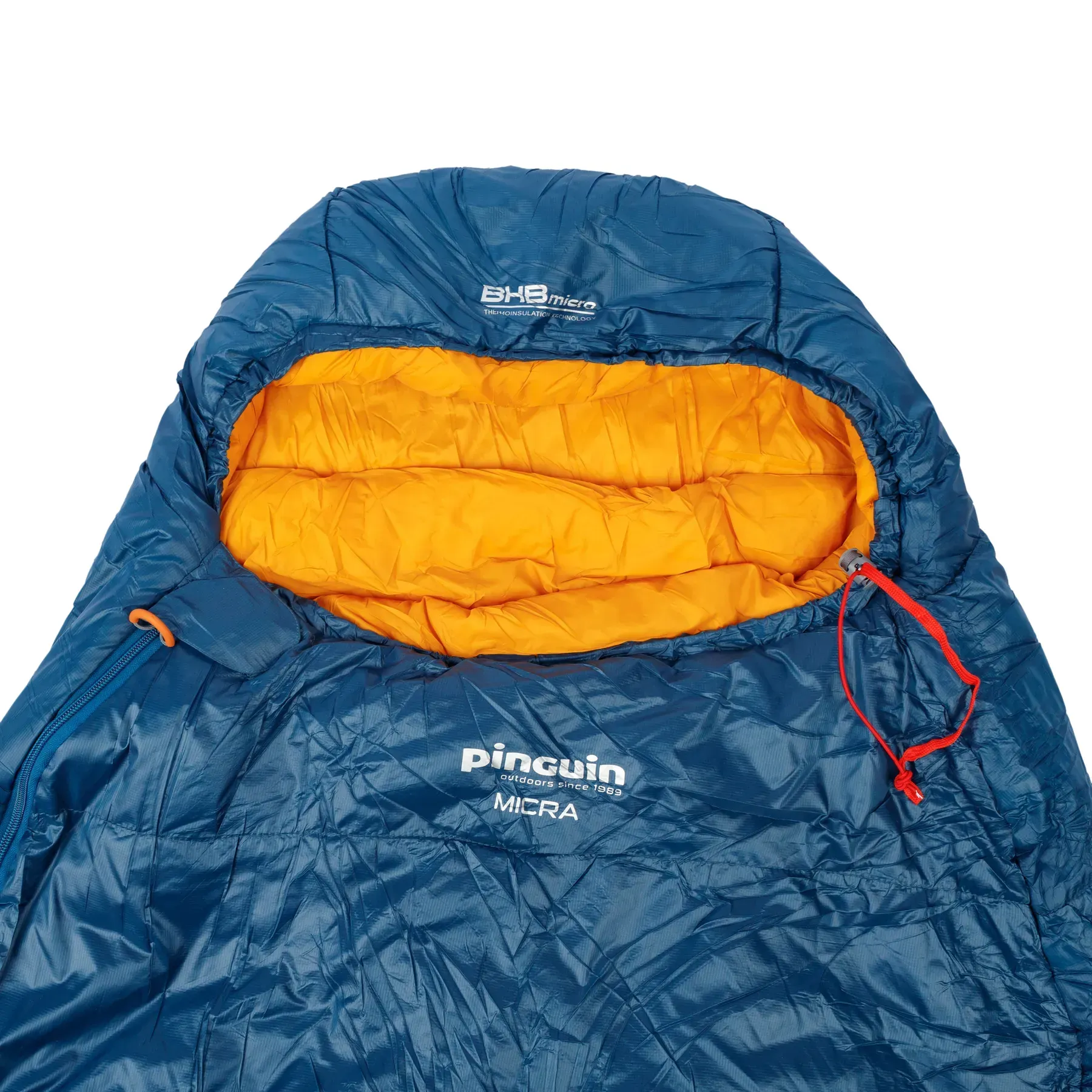 Спальний мішок Pinguin Micra (6/1°C), 185 см - Left Zip, Blue (PNG 230154) - Зображення 4