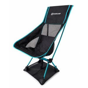 Крісло кемпінгове BaseCamp Compact L, 56х65х85см, Black/Blue (BCP 10907)