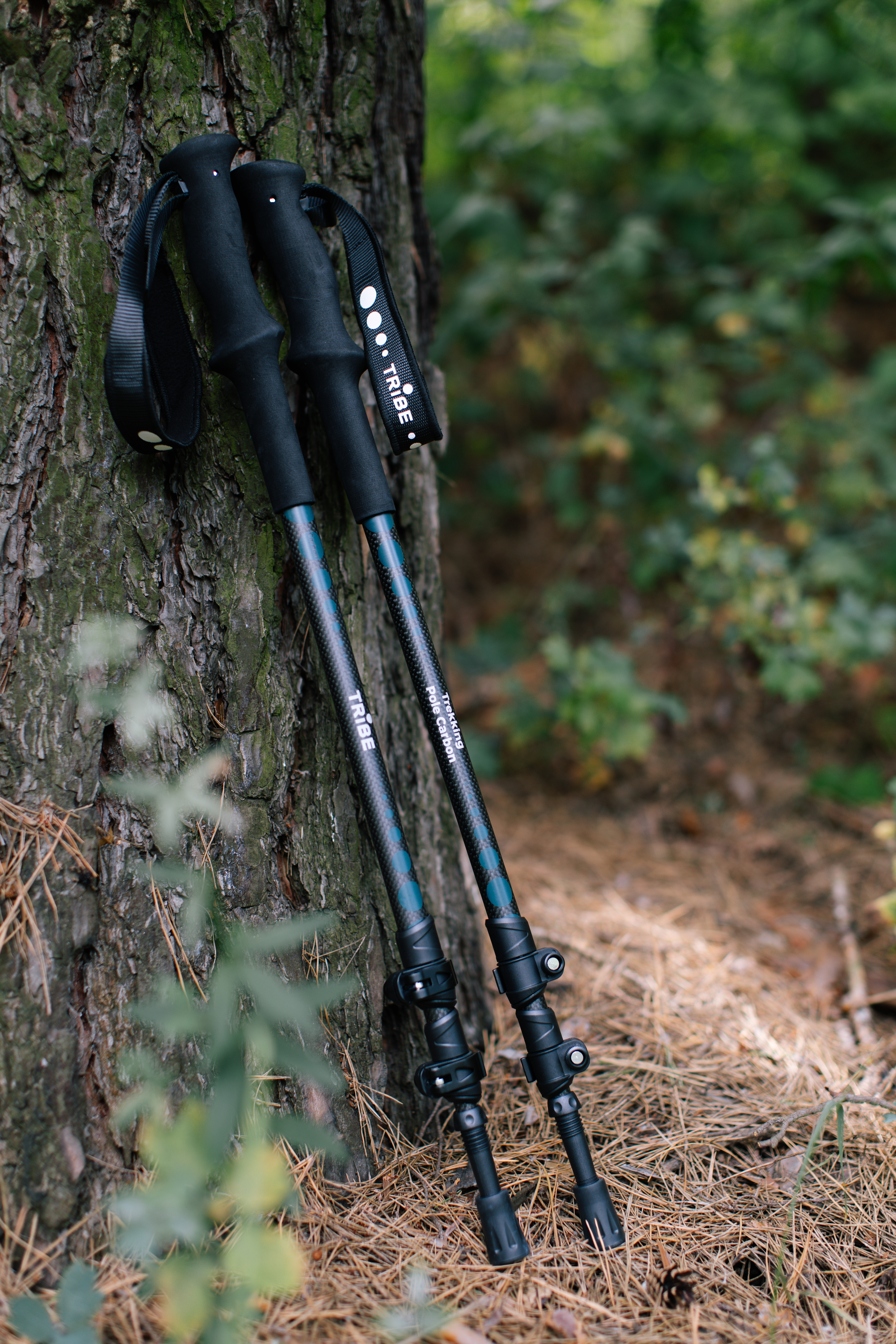 Трекінгові палиці Tribe Trekking Pole Carbon T-ME-0027-ocean - Зображення 3
