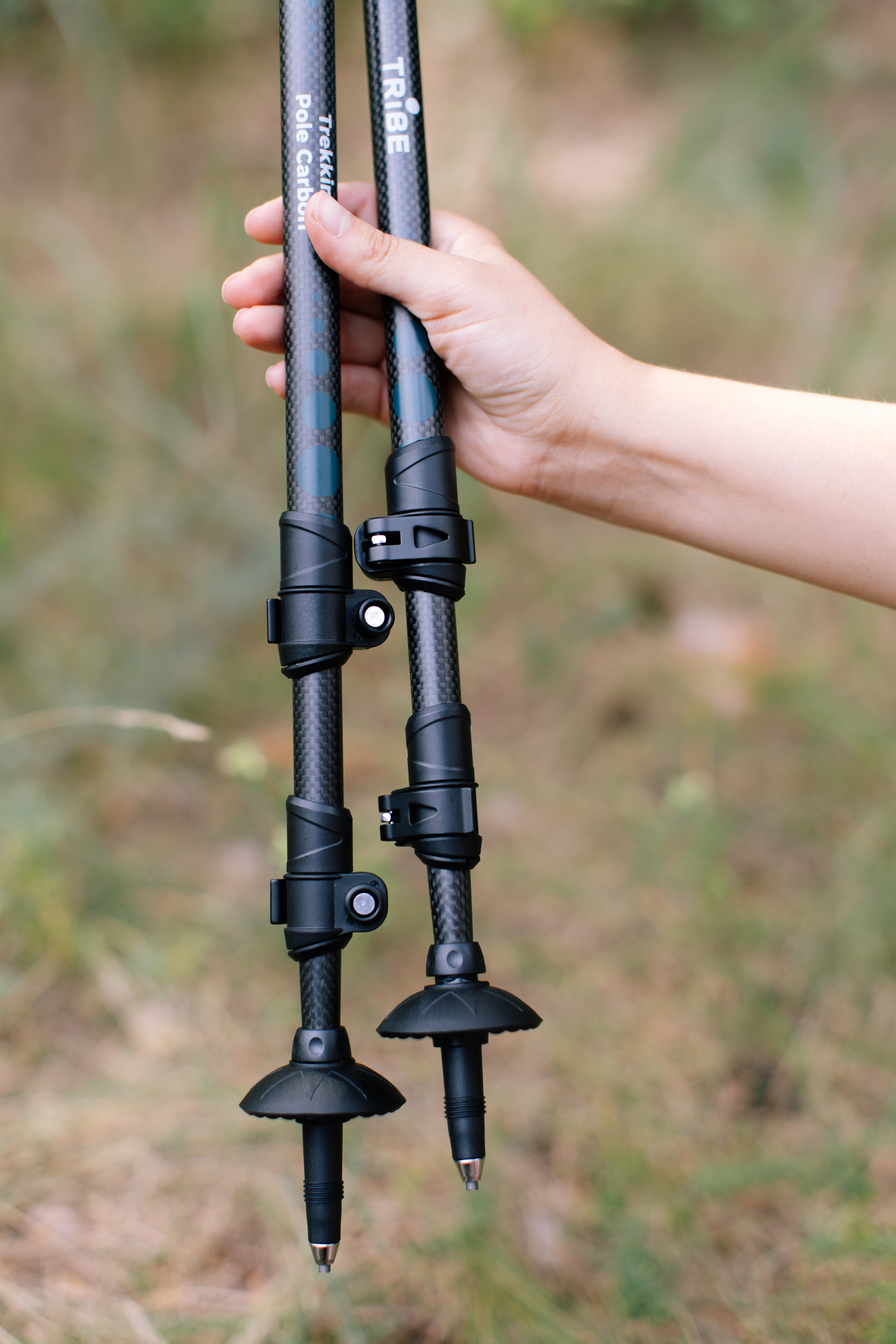 Трекінгові палиці Tribe Trekking Pole Carbon T-ME-0027-ocean - Зображення 5